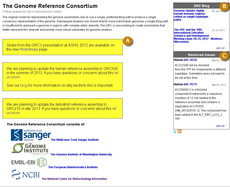Figure 8. . GRC website.