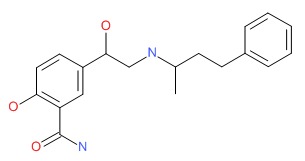 Labetalol Chemical Structure