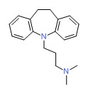 Image of Imipramine Chemical Structure