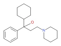 Trihexyphenidyl Chemical Structure