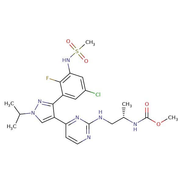 Encorafenib and Binimetinib chemical structure