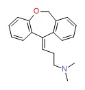 Image of Doxepin Chemical Structure