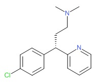 Dexchlorpheniramine Chemical Structure