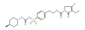 Glimepiride chemical structure