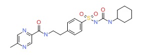 Glipizide chemical structure