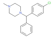 Chlorcyclizine Chemical Structure