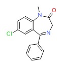 Diazepam chemical structure