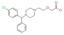 Cetirizine Chemical Structure