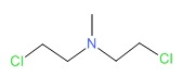 Mechlorethamine Chemical Structure