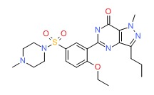 Sildenafil chemical structure