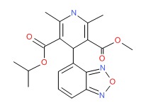 Isradipine chemical structure