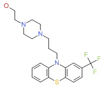 Fluphenazine Chemical Structure