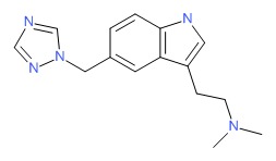 Rizatriptan Chemical Structure