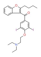 Amiodarone chemical structure