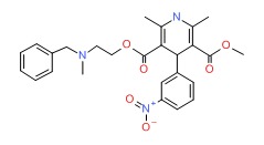 Nicardipine chemical structure