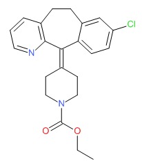 Loratadine Chemical Structure