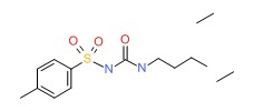 Tolbutamide chemical structure