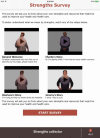 Figure 2A. Screenshot of Strengths Collector Tool: Personal Video Introductions.