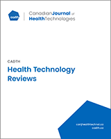 Cover of CADTH Health Technology Review