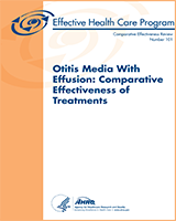 Cover of Otitis Media With Effusion: Comparative Effectiveness of Treatments