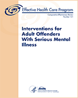 Cover of Interventions for Adult Offenders With Serious Mental Illness