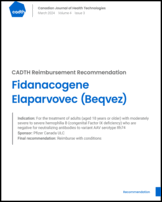 Cover of Fidanacogene Elaparvovec (Beqvez)