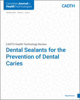 Cover of Dental Sealants for the Prevention of Dental Caries