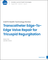 Cover of Transcatheter Edge-To-Edge Valve Repair for Tricuspid Regurgitation
