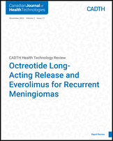 Cover of Octreotide Long-Acting Release and Everolimus for Recurrent Meningiomas