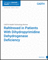 Cover of Raltitrexed in Patients With Dihydropyrimidine Dehydrogenase Deficiency