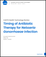 Cover of Timing of Antibiotic Therapy for Neisseria Gonorrhoeae Infection