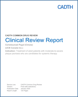 Cover of Clinical Review Report: Certolizumab Pegol (Cimzia)