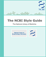 Cover of The NCBI Style Guide