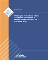 Cover of Strategies To Address Racial and Ethnic Disparities in Health and Healthcare: An Evidence Map