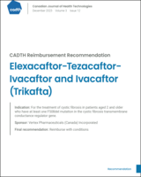 Cover of Elexacaftor-Tezacaftor-Ivacaftor and Ivacaftor (Trikafta)