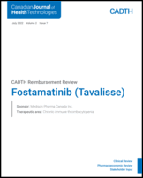 Cover of Fostamatinib (Tavalisse)