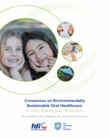 Cover of Consensus on Environmentally Sustainable Oral Healthcare: A Joint Stakeholder Statement